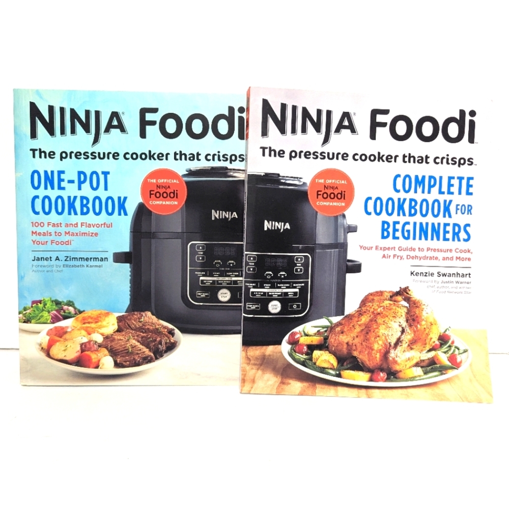 Ninja Foodi One-Pot and Beginners Cookbook Set